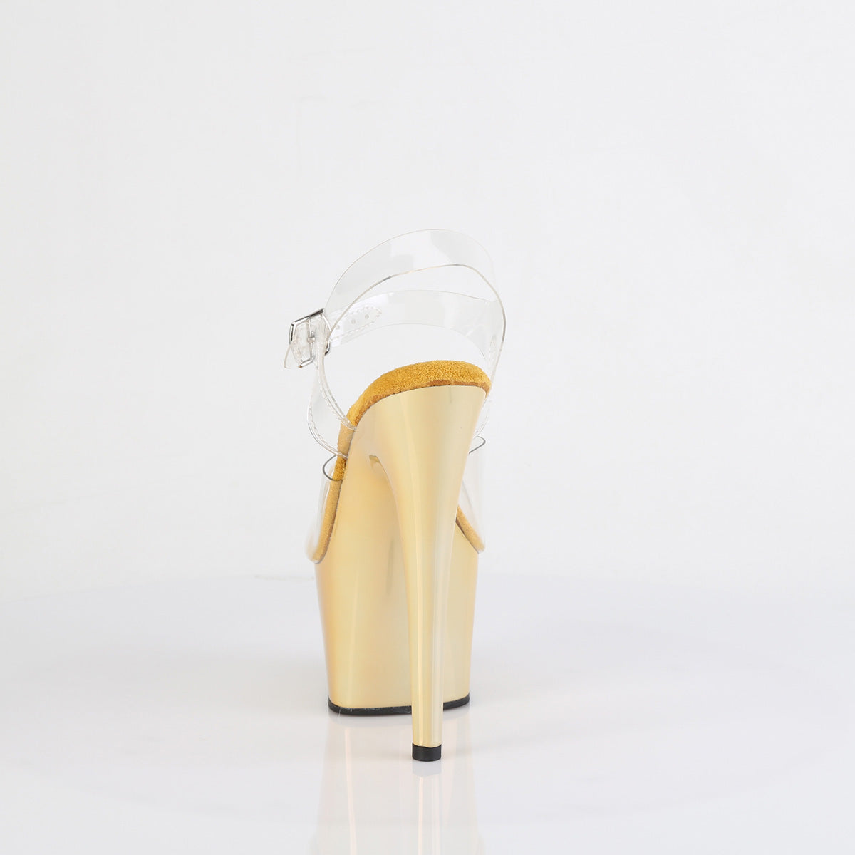 Pleaser - Adore 708LQ - Liquid Gold Holographique - 7 inch
