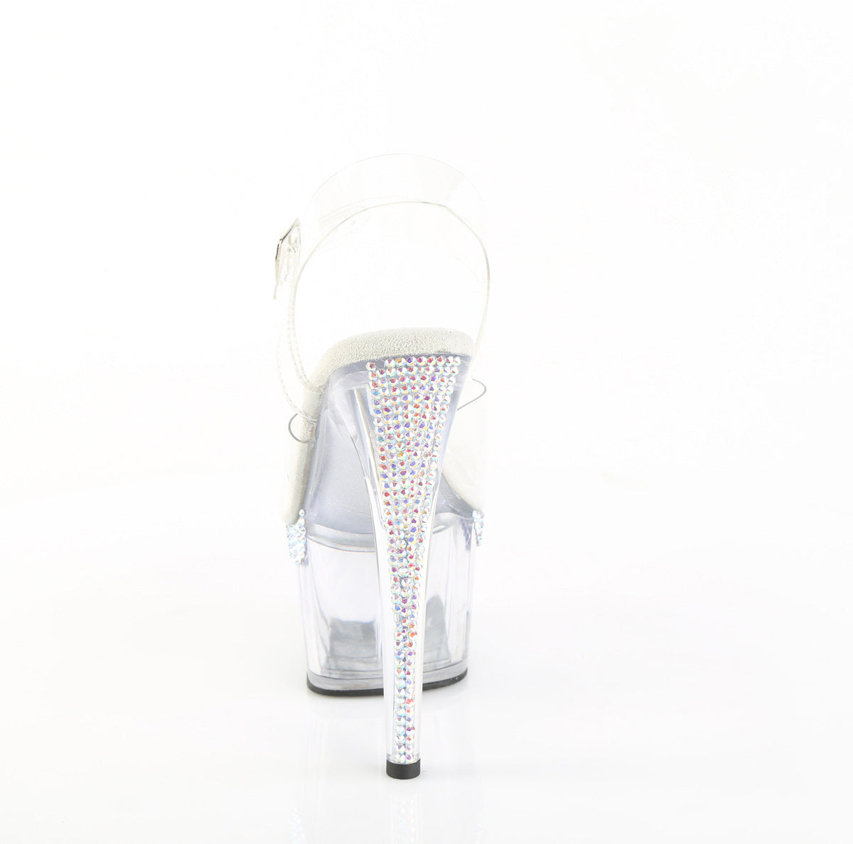Pleaser - Adore 708PHRS - Clear - 7 inch