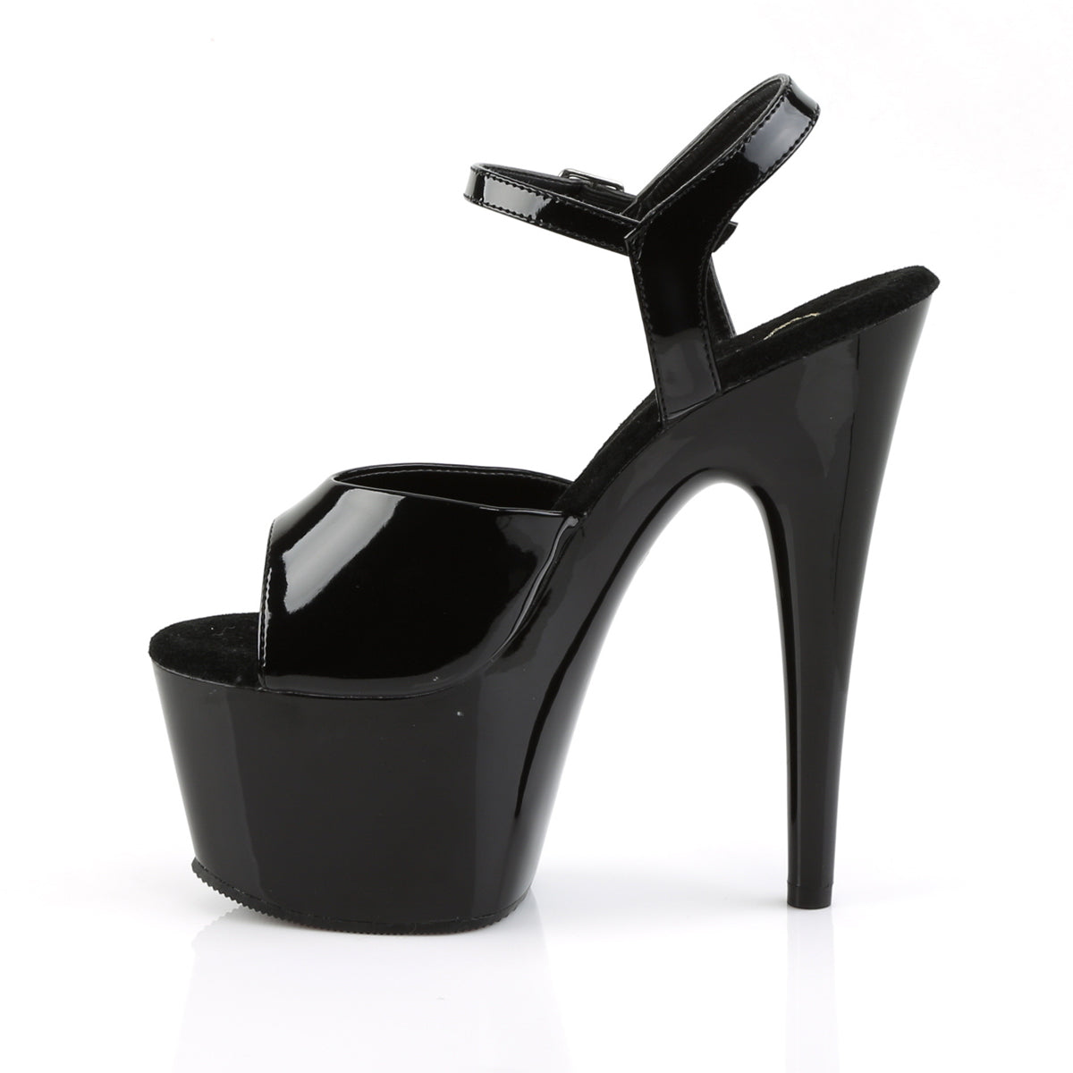 Pleaser - Adore 709 - Black - 7 inch