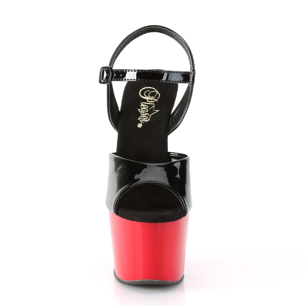 Pleaser - Adore 709 - Black - 7 inch