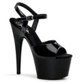 Pleaser - Adore 709 - Black - 7 inch