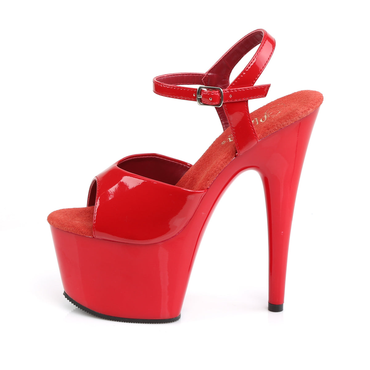 Pleaser - Adore 709 - Red - 7 inch