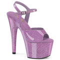 Pleaser - Adore 709GP - Lilac Glitter - 7 inch