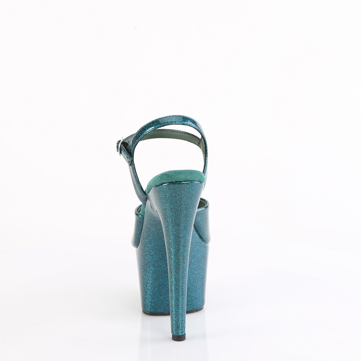 Pleaser - Adore 709GP - Teal Glitter - 7 inch