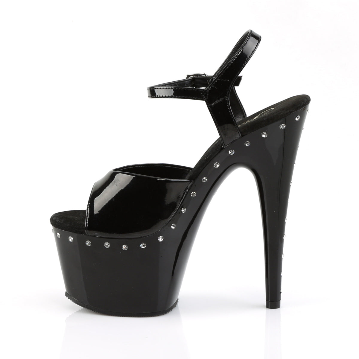 Pleaser - Adore 709LS - Black - 7 inch