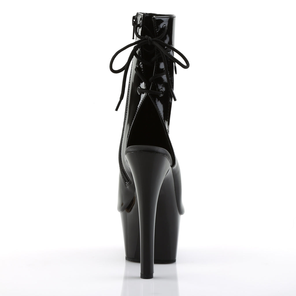 Pleaser - Aspire 1018 - Black - 6 inch