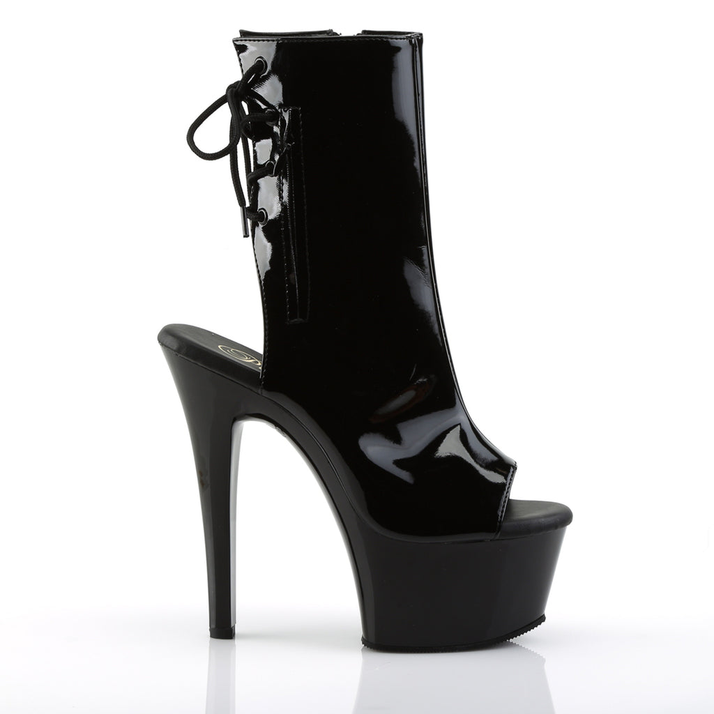 Pleaser - Aspire 1018 - Black - 6 inch