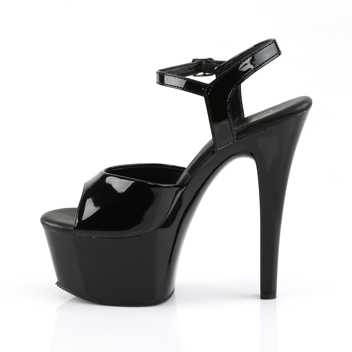 Pleaser - Aspire 609 - Black - 6 inch