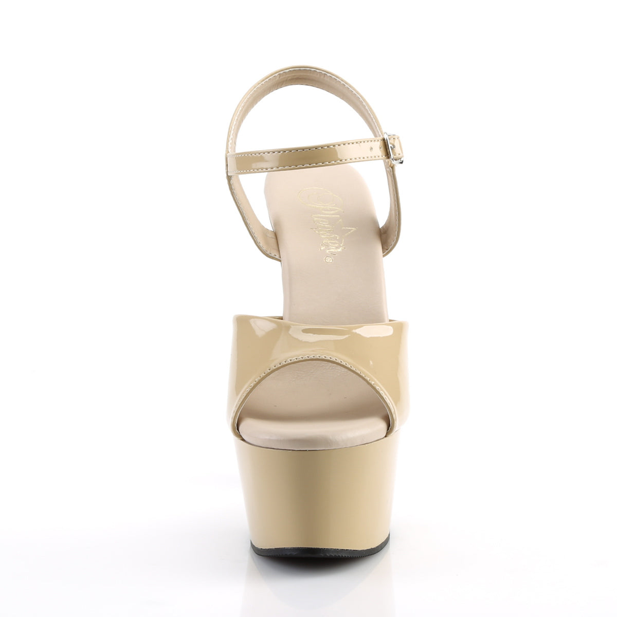 Pleaser - Aspire 609 - Cream - 6 inch