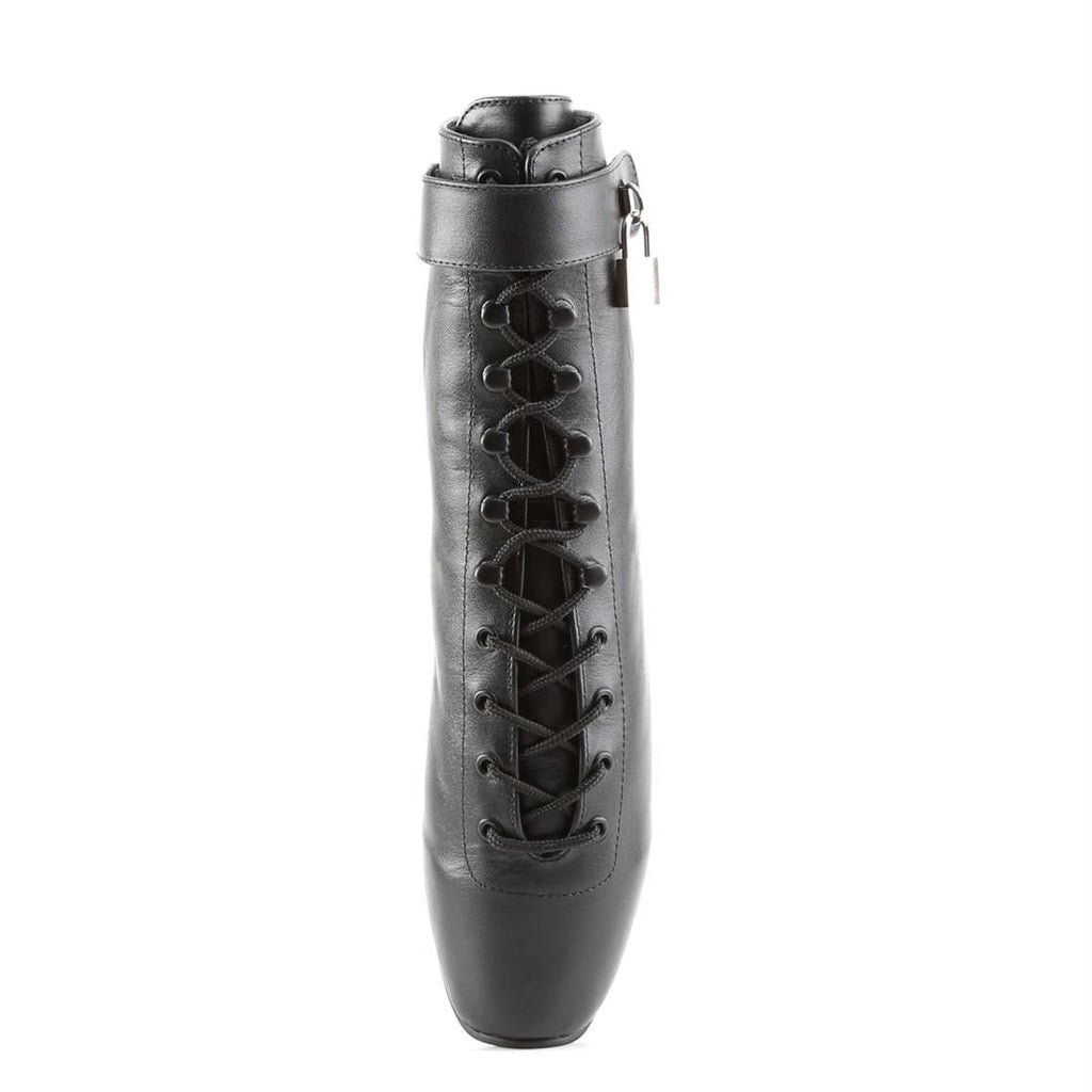 Devious Ballet 1025 Black Leather