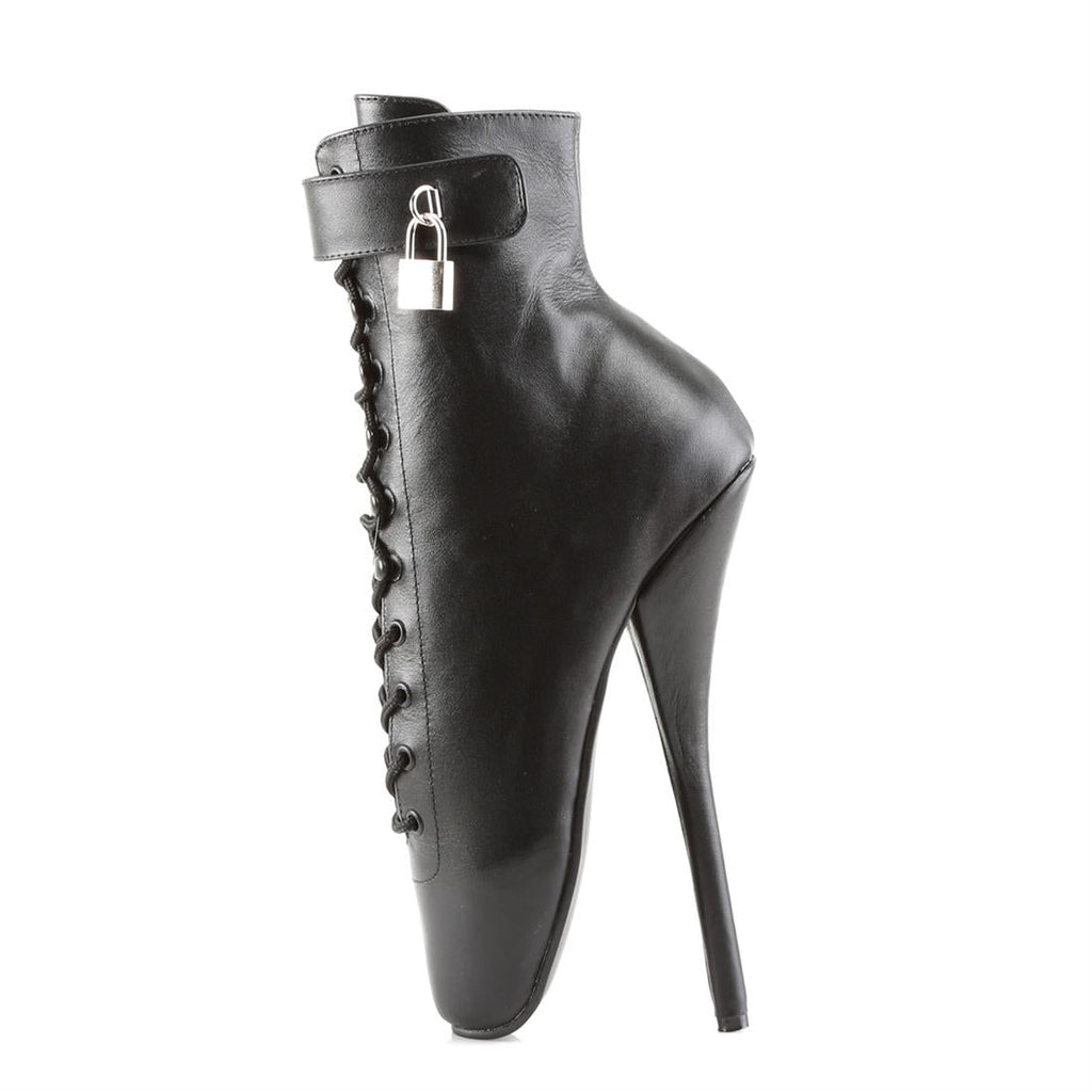 Devious Ballet 1025 Black Leather