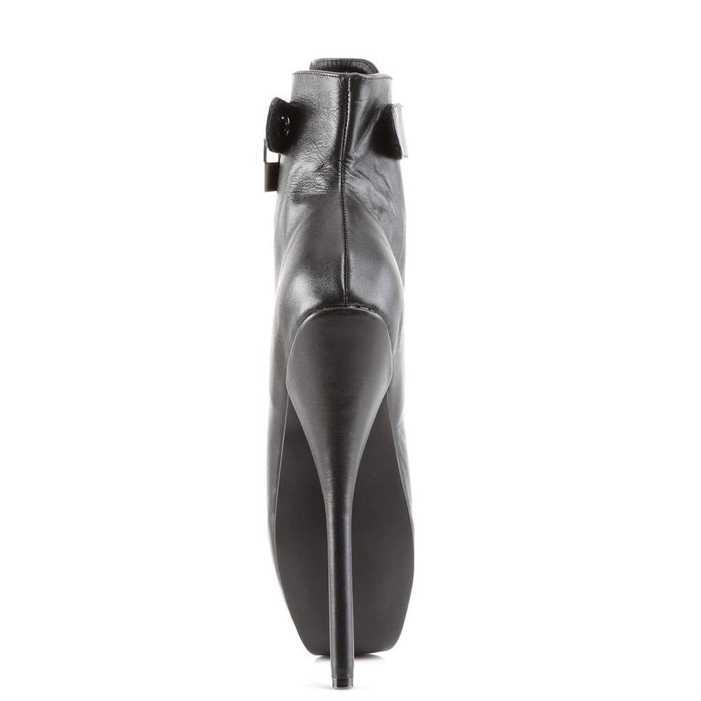 Devious Ballet 1025 Black Leather