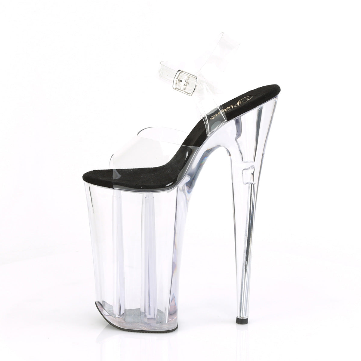 Pleaser - Beyond 008 - Clear-Black - 10 inch