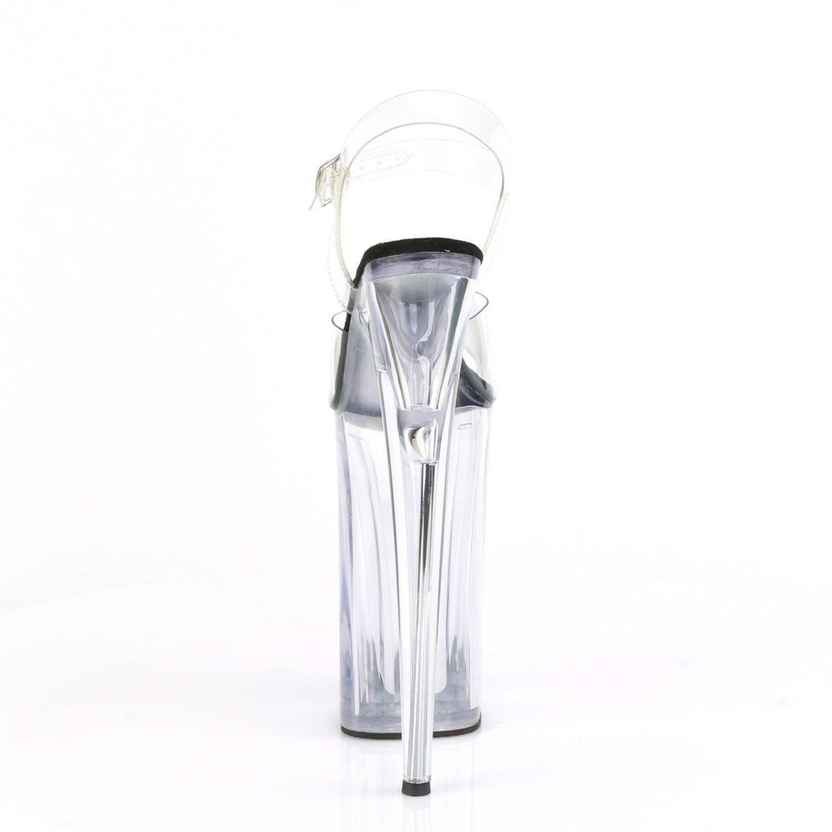 Pleaser - Beyond 008 - Clear-Black - 10 inch