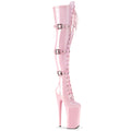 Pleaser - Beyond 3028 - Baby Pink Stretch - 10 inch