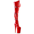 Pleaser - Beyond 3028 - Red Stretch - 10 inch