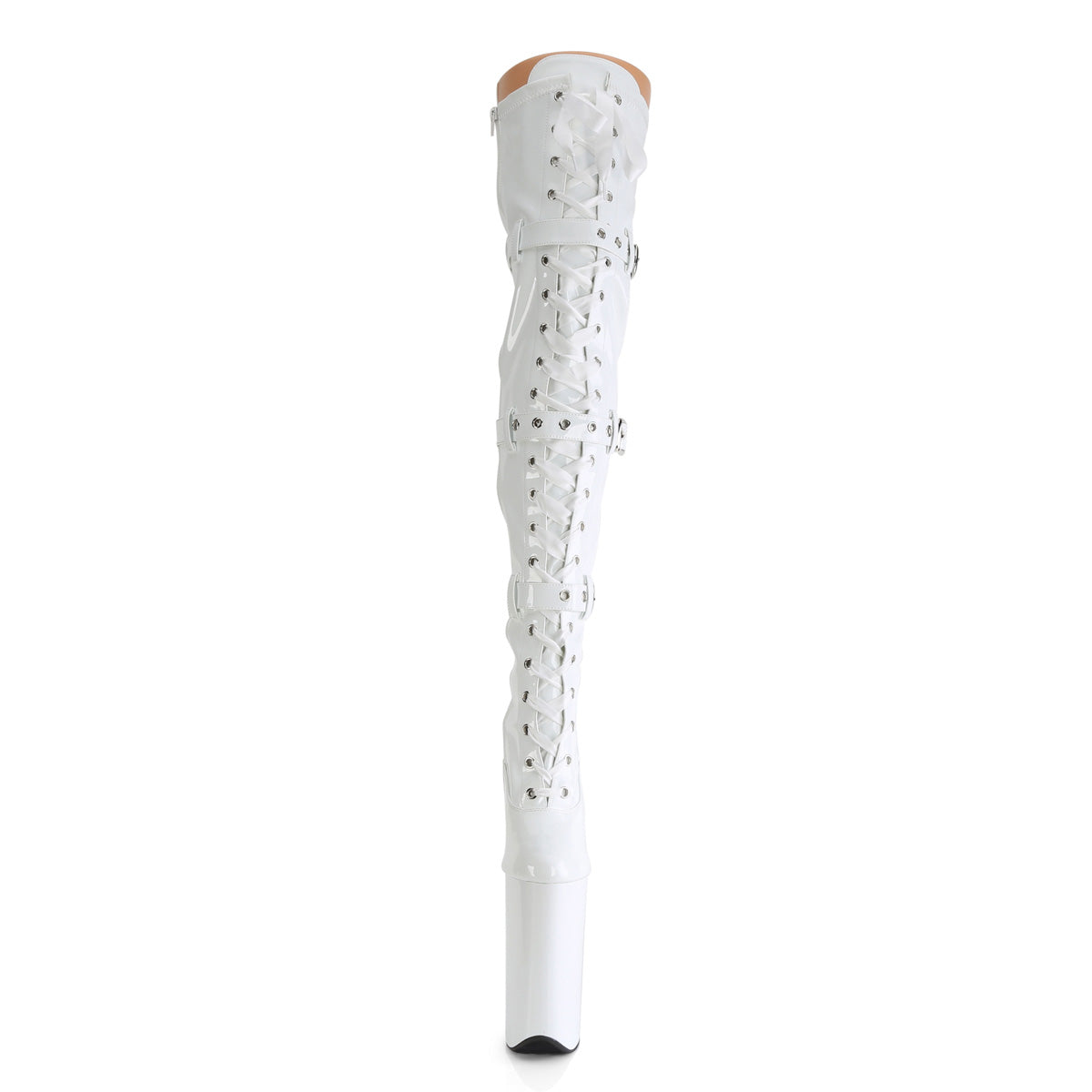 Pleaser - Beyond 3028 - White - 10 inch
