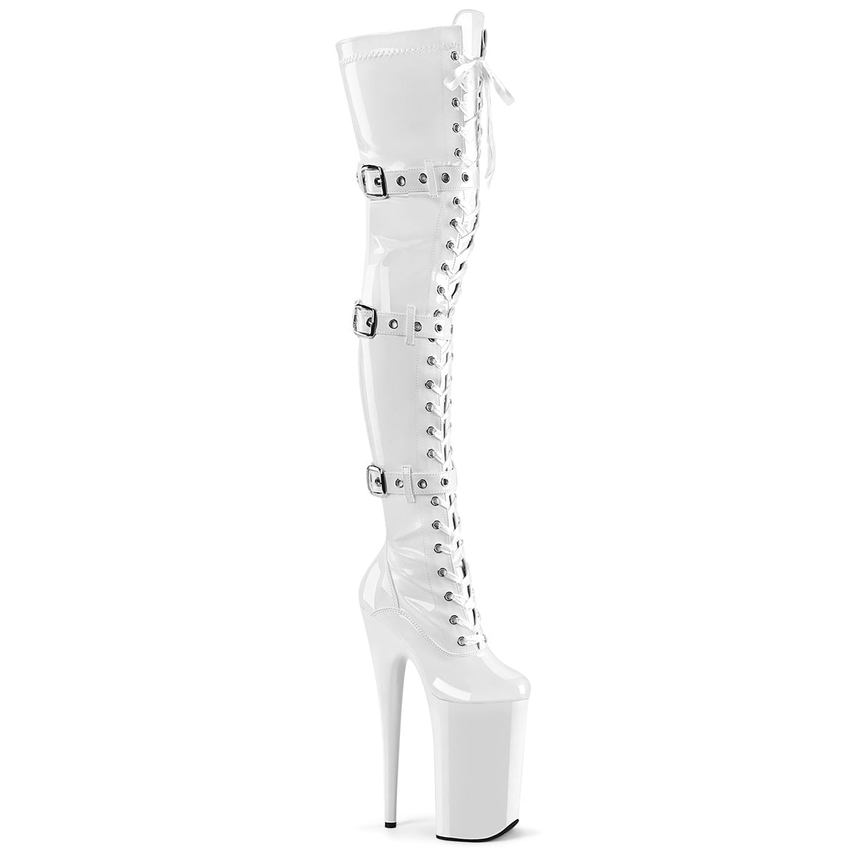 Pleaser - Beyond 3028 - White - 10 inch