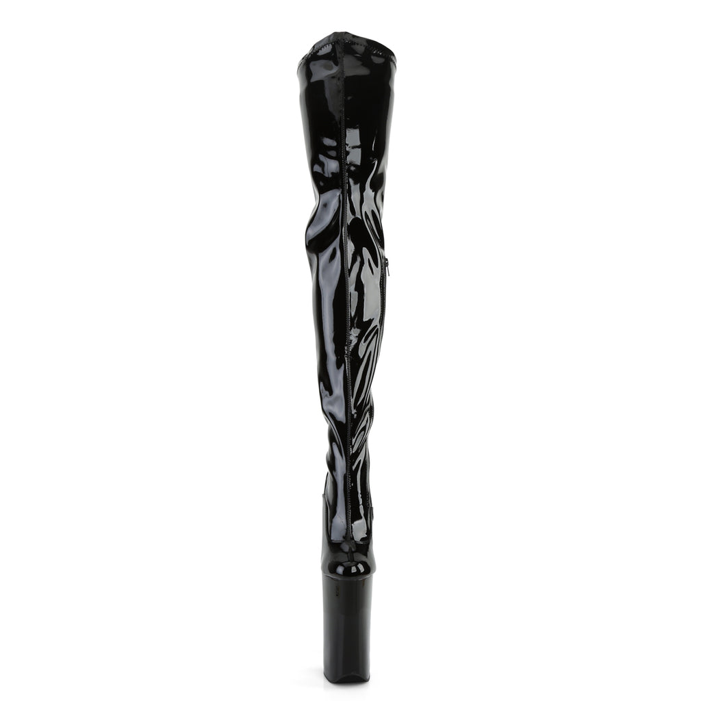 Pleaser - Beyond 4000 - Black Stretch - 10 inch