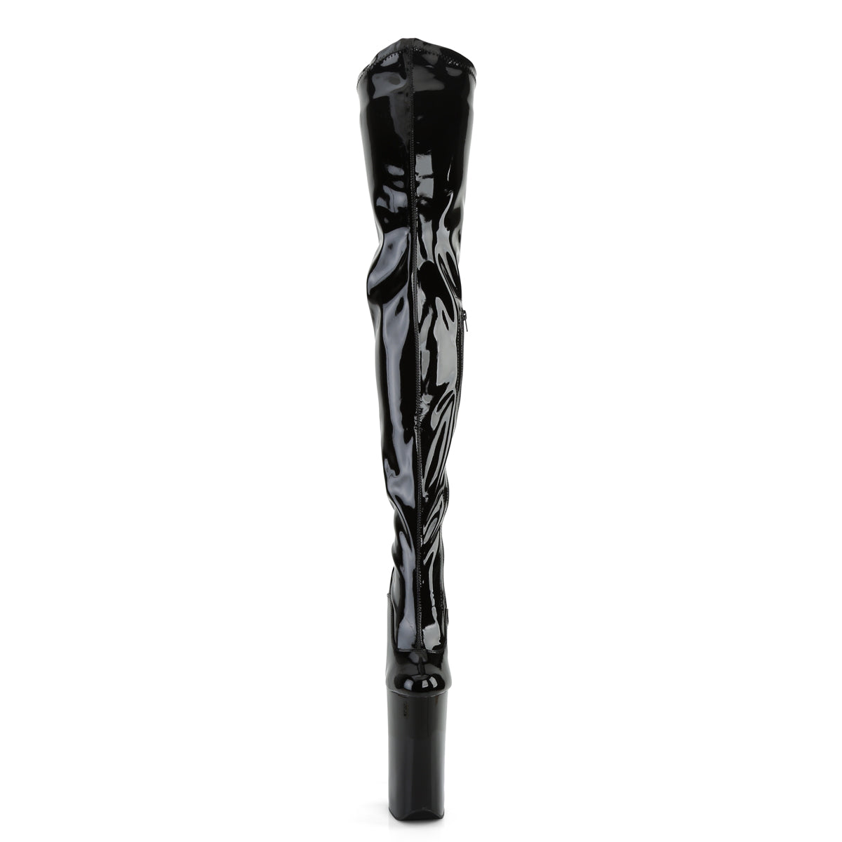 Pleaser - Beyond 4000 - Black Stretch - 10 inch