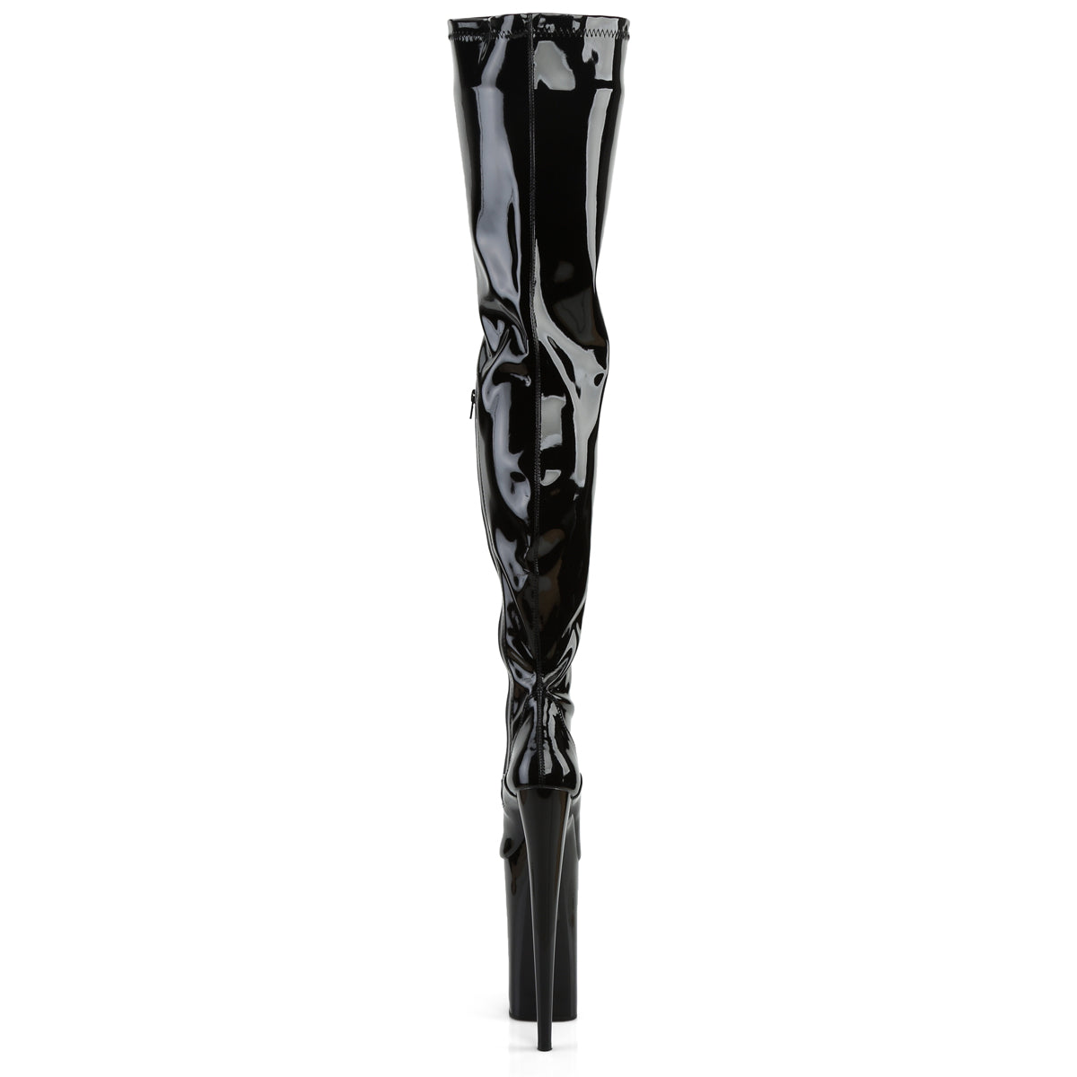 Pleaser - Beyond 4000 - Black Stretch - 10 inch
