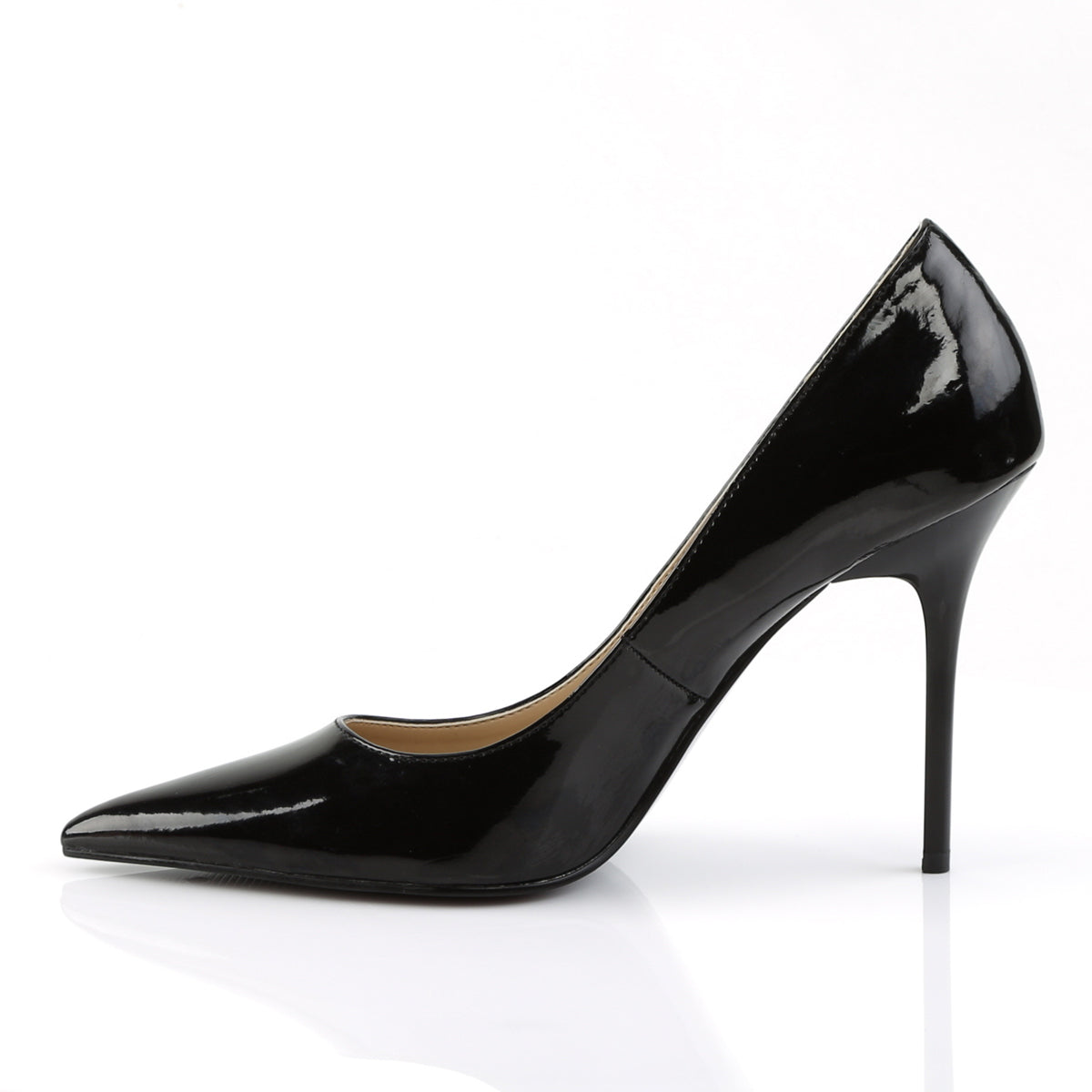 Pleaser Classique 20 Black Patent