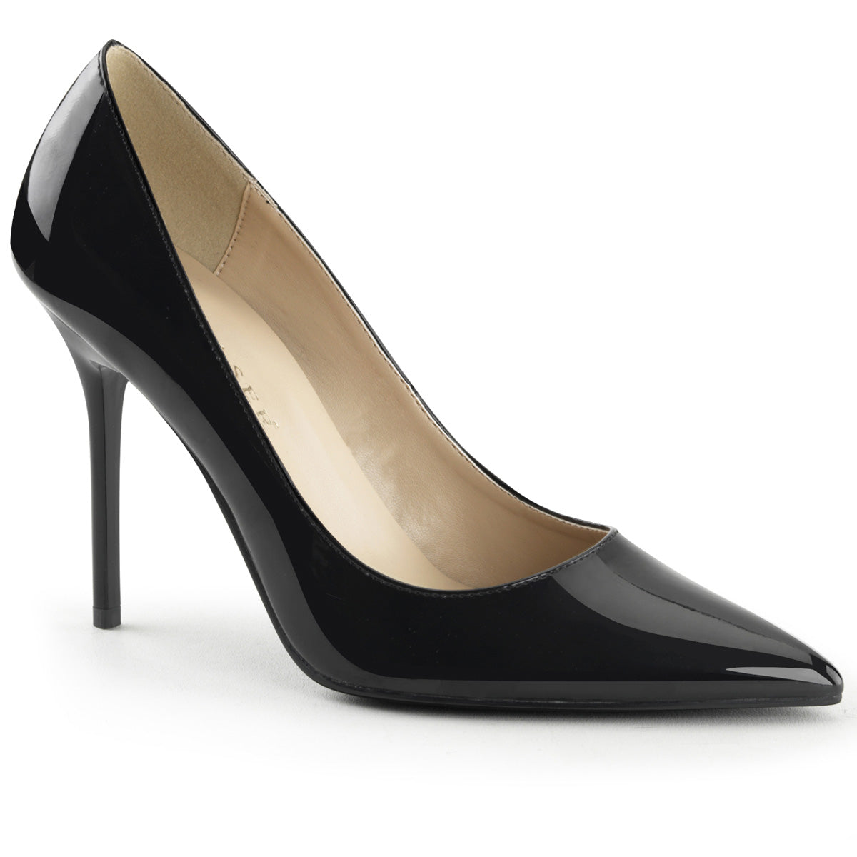 Pleaser Classique 20 Black Patent