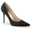 Pleaser Classique 20 Black Satin