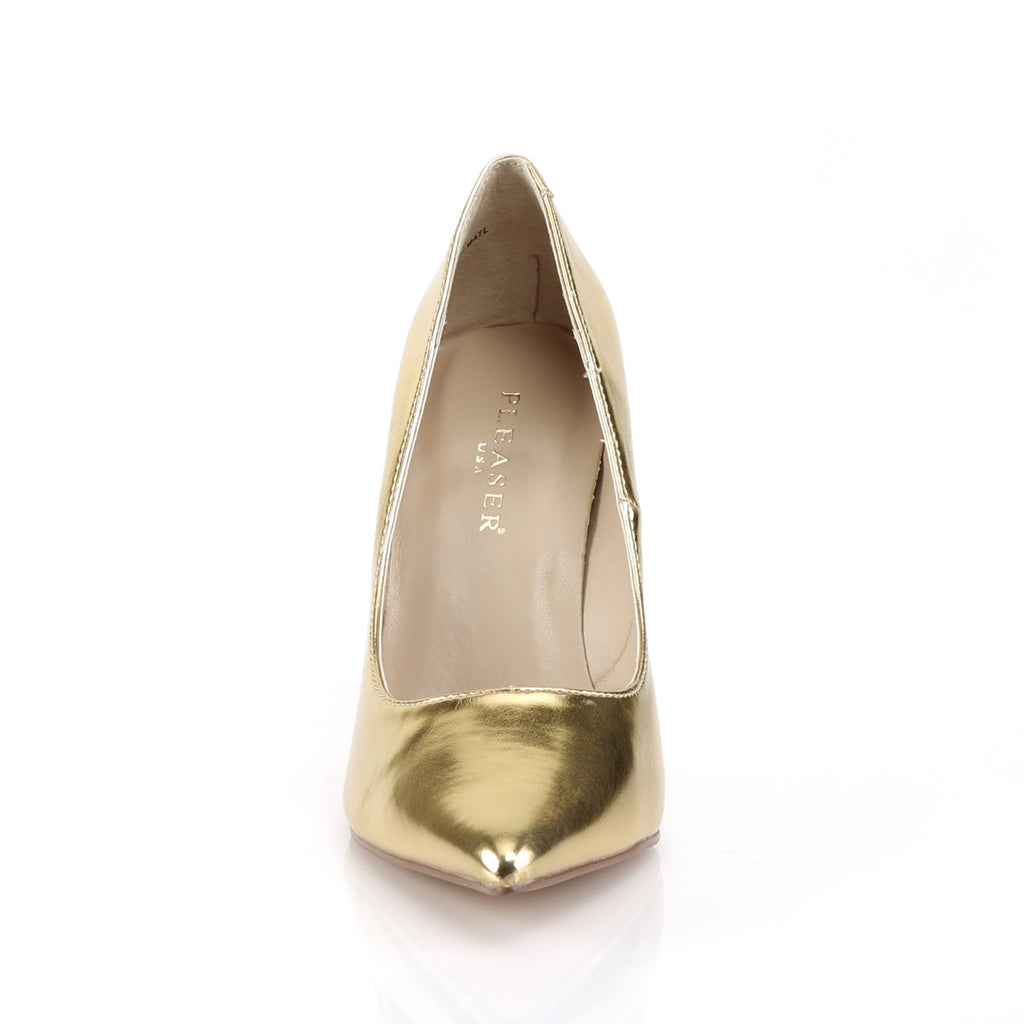 Pleaser Classique 20 Gold Metallic