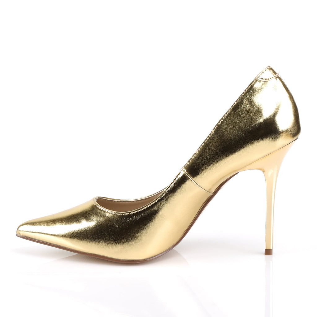 Pleaser Classique 20 Gold Metallic
