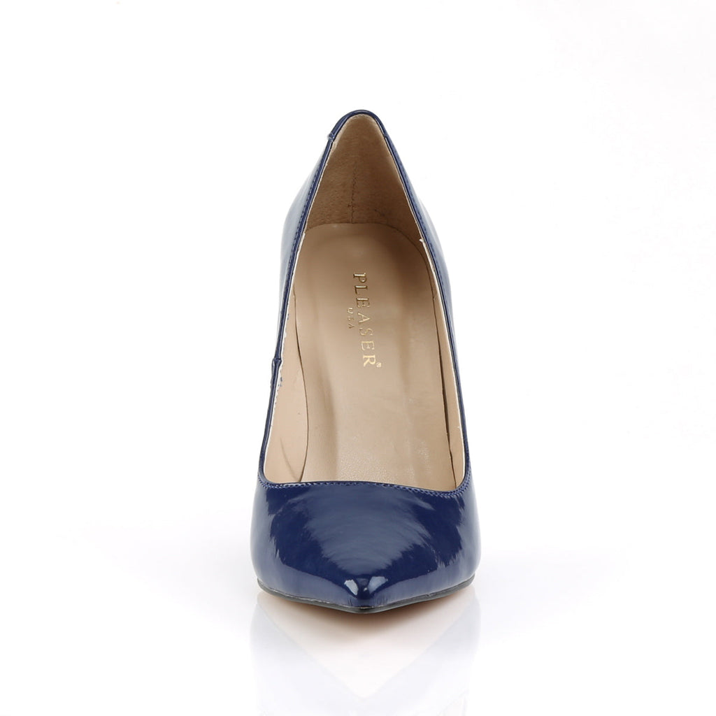 Pleaser Classique 20 Navy Patent