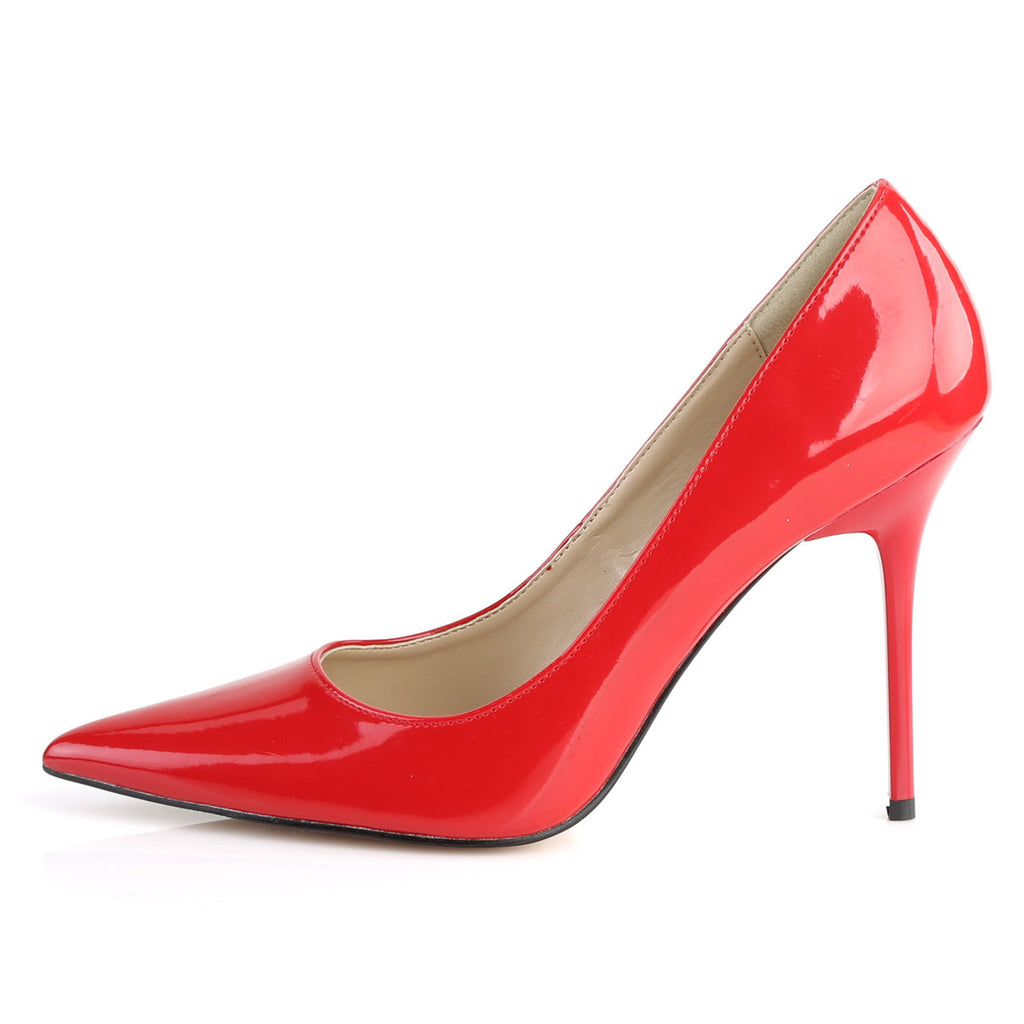 Pleaser Classique 20 Red Patent