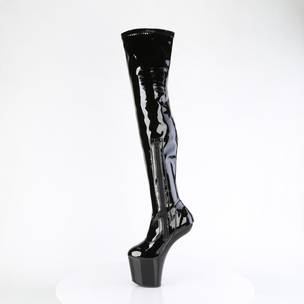 Pleaser - Craze 3000 - Black . - 8 inch