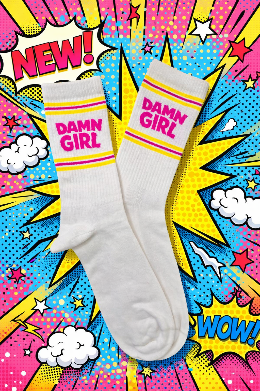 Pegada - Chaussettes "Damn Girl"