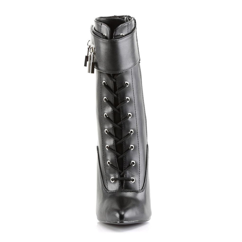 Devious Dagger 1023 Black Vegan Leather