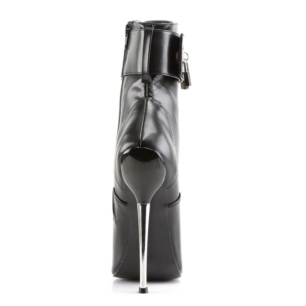 Devious Dagger 1023 Black Vegan Leather