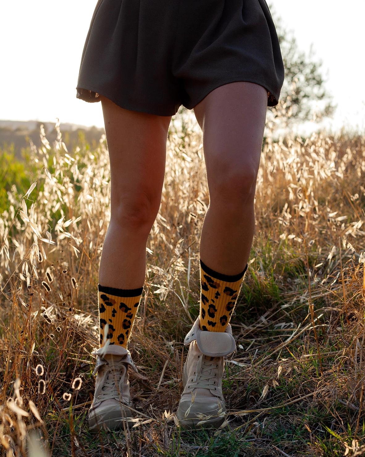 Pegada - Chaussettes "Léopard"