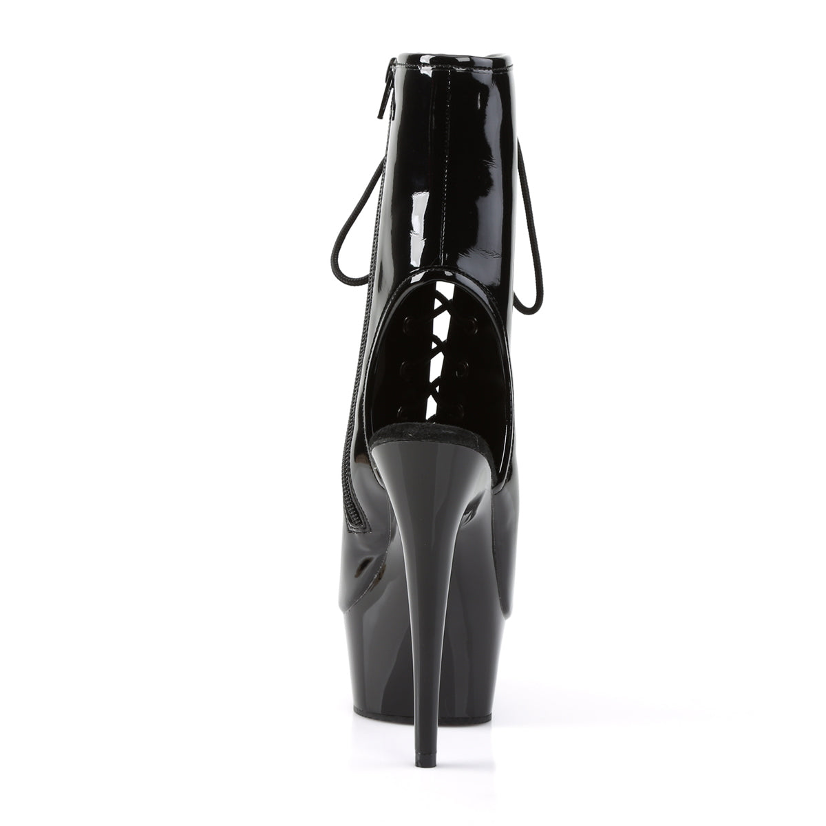 Pleaser - Delight 1016 - Black - 6 inch