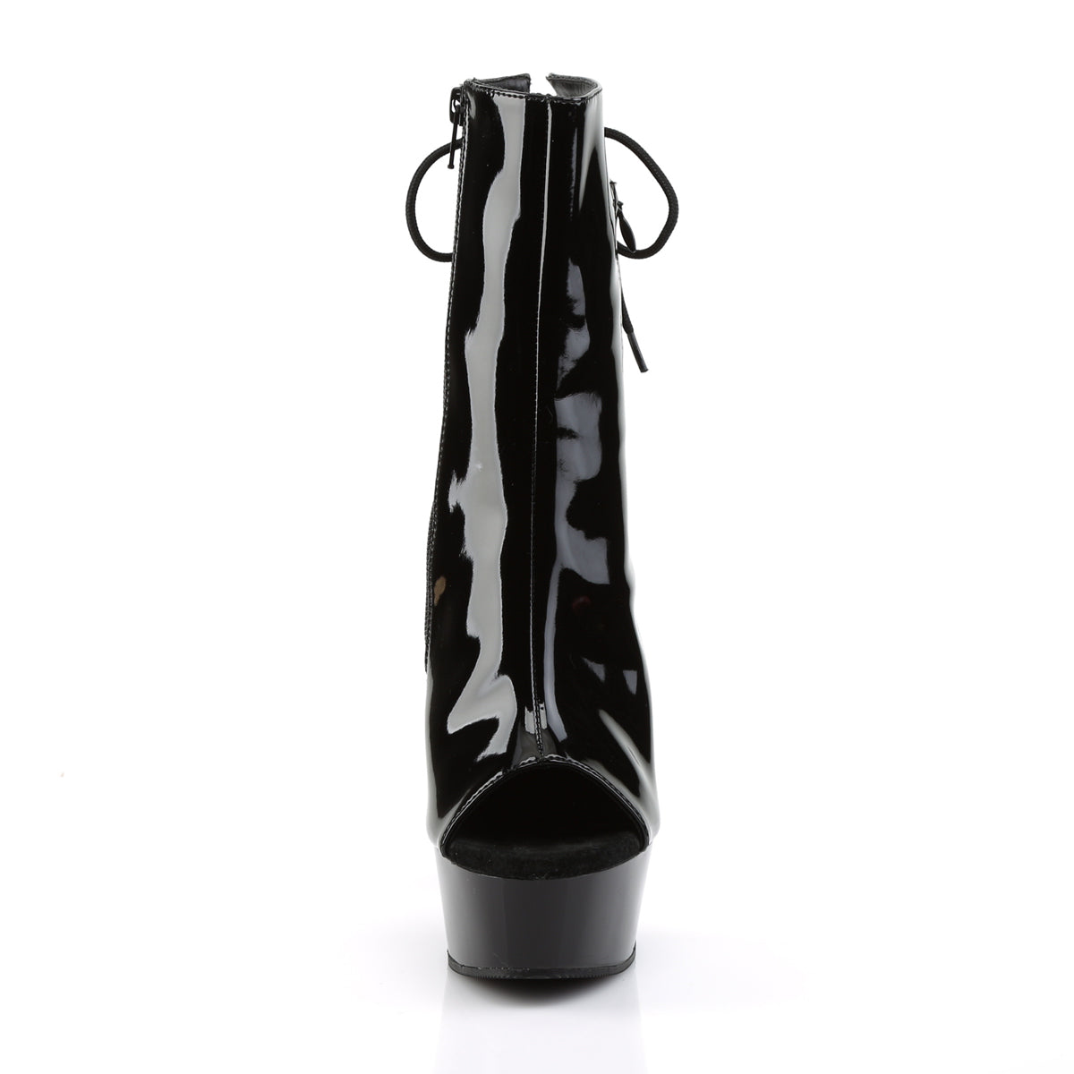 Pleaser - Delight 1018 - Black - 6 inch