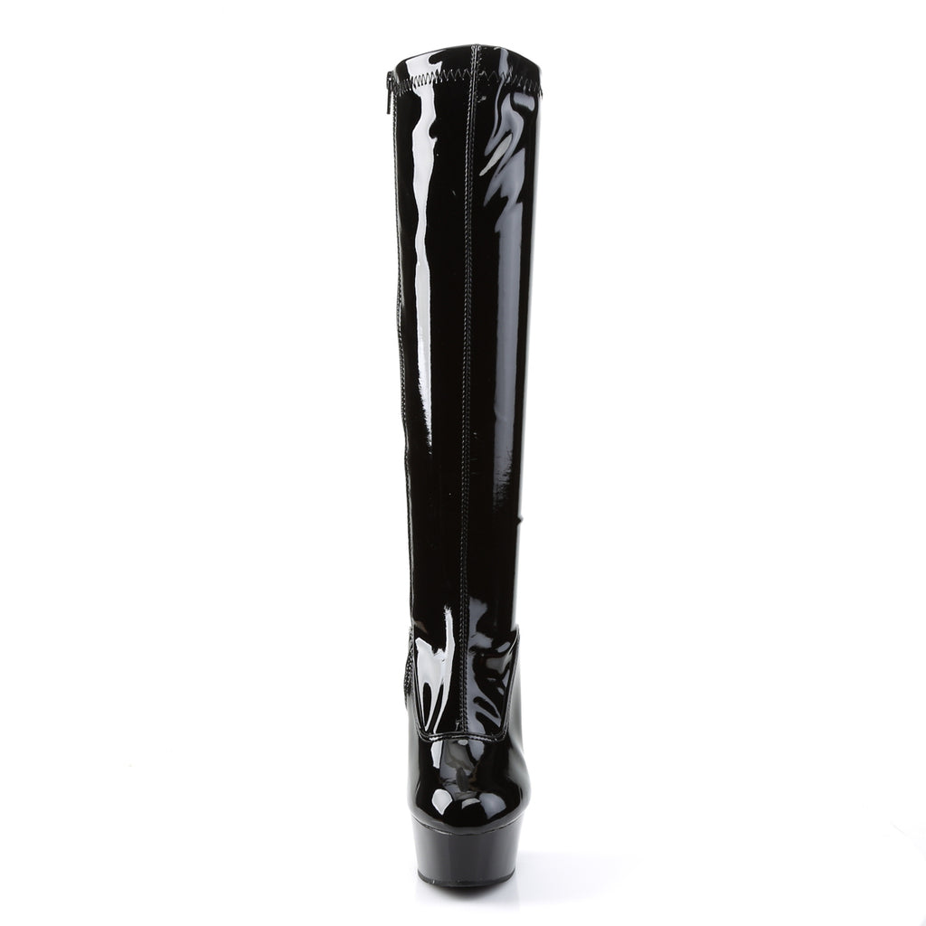 Pleaser - Delight 2000 - Black - 6 inch