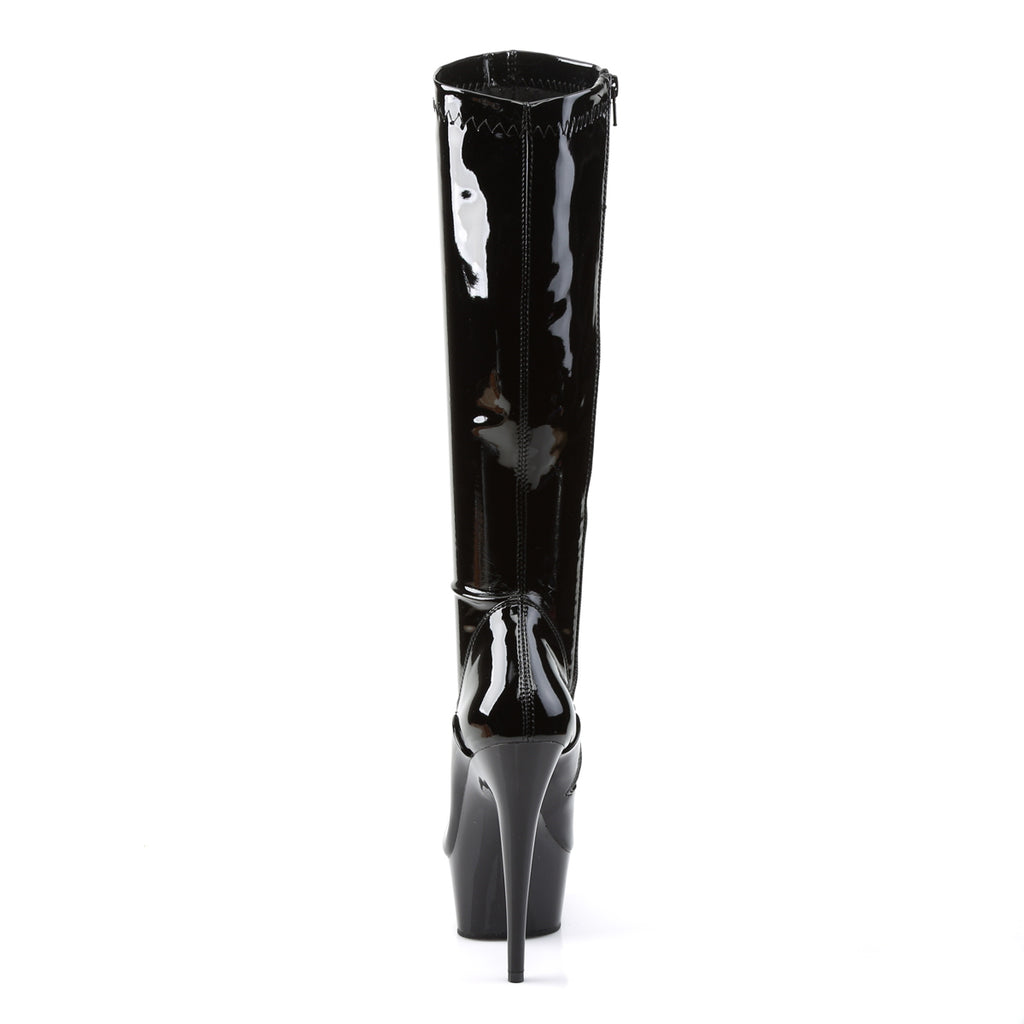 Pleaser - Delight 2000 - Black - 6 inch