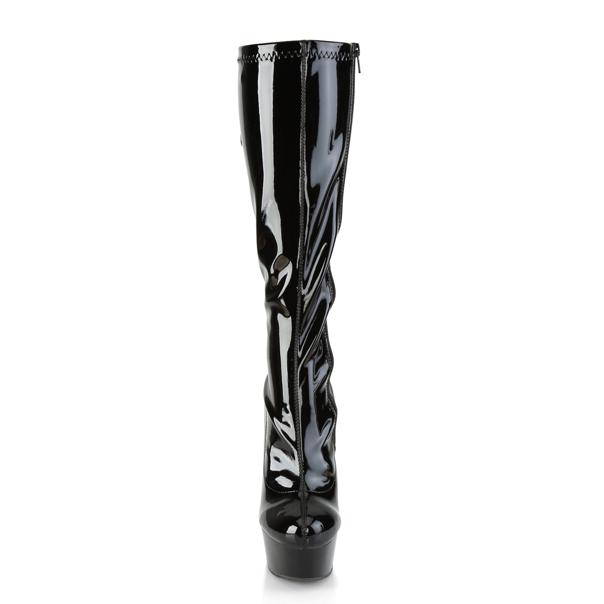 Pleaser - Delight 2029 - Black . - 6 inch