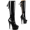 Pleaser - Delight 2029 - Black . - 6 inch