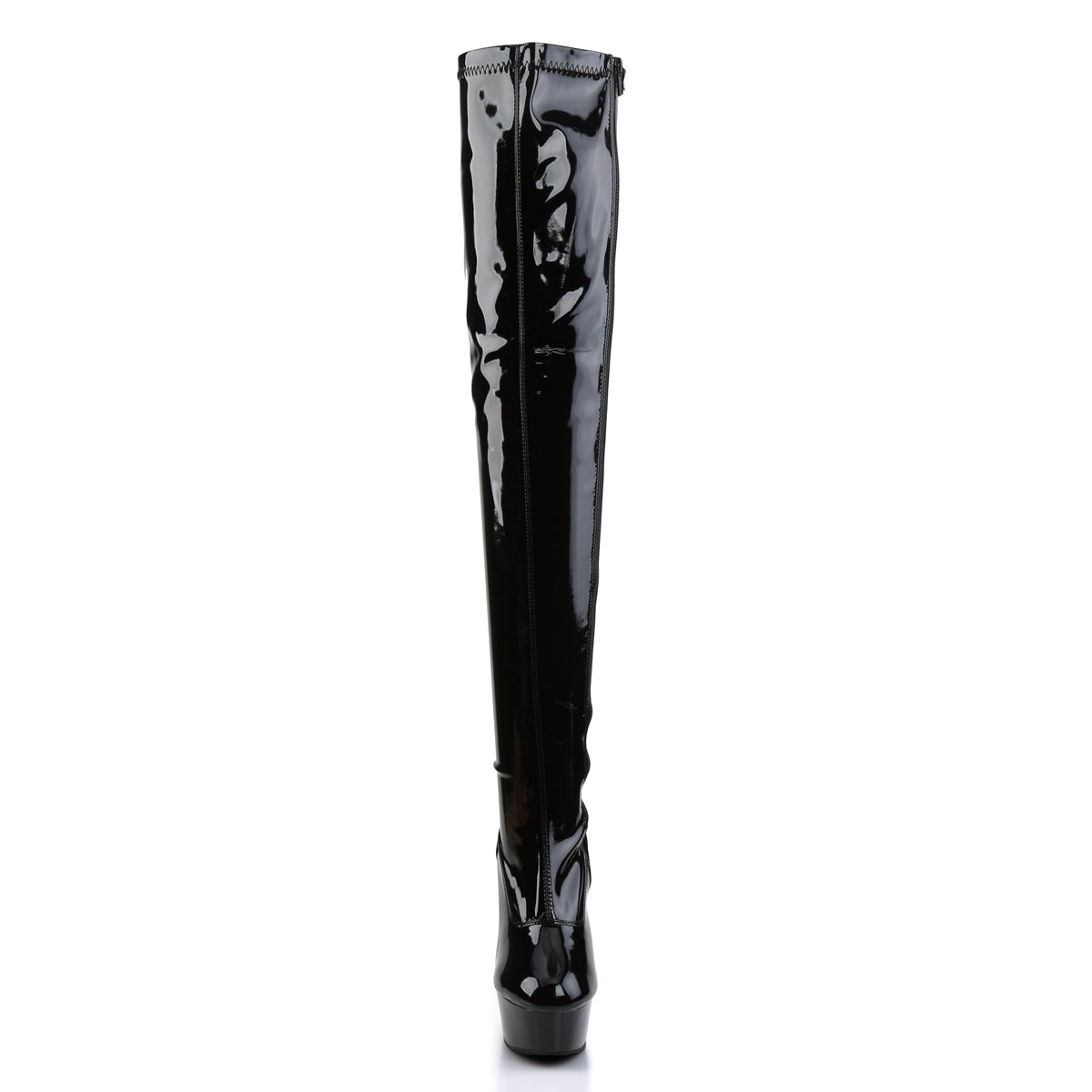 Pleaser - Delight 3000 - Black - 6 inch