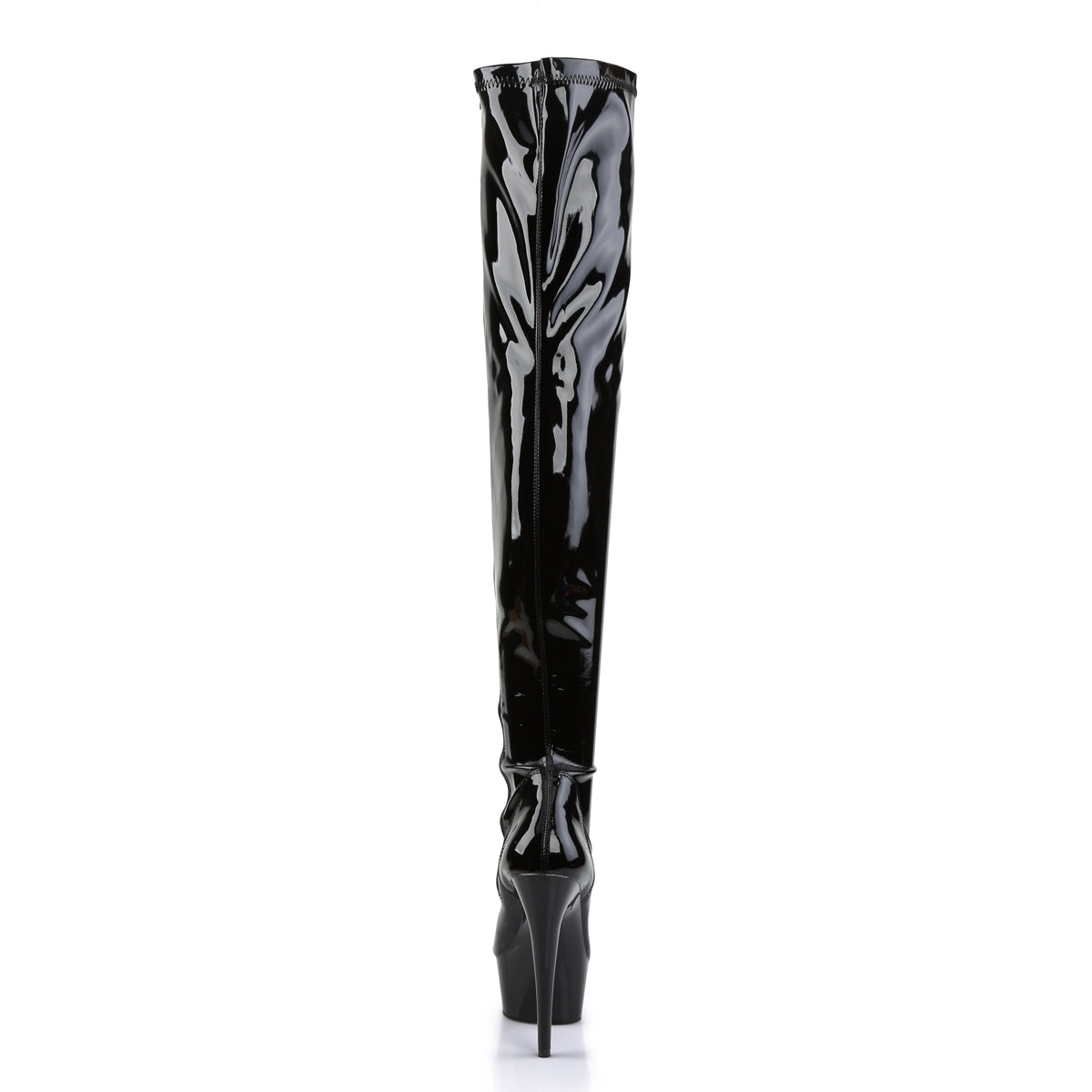 Pleaser - Delight 3000 - Black - 6 inch