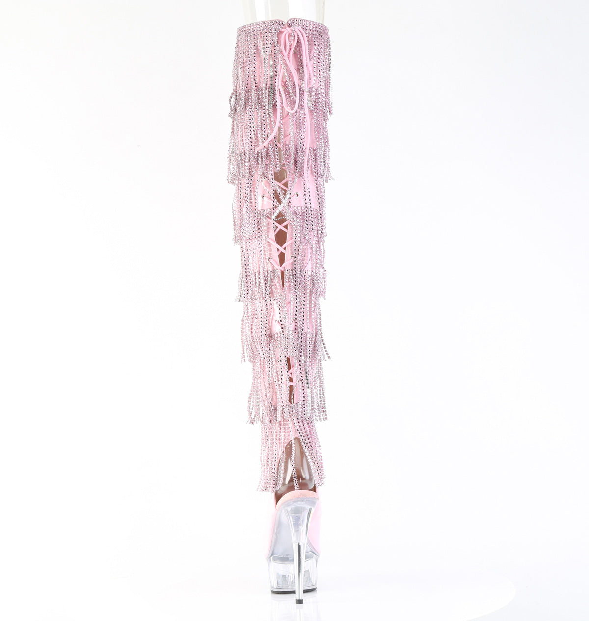 Pleaser - Delight 3017HG-RSF - Baby Pink Holographique - 6 inch