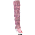 Pleaser - Delight 3017HG-RSF - Baby Pink Holographique - 6 inch