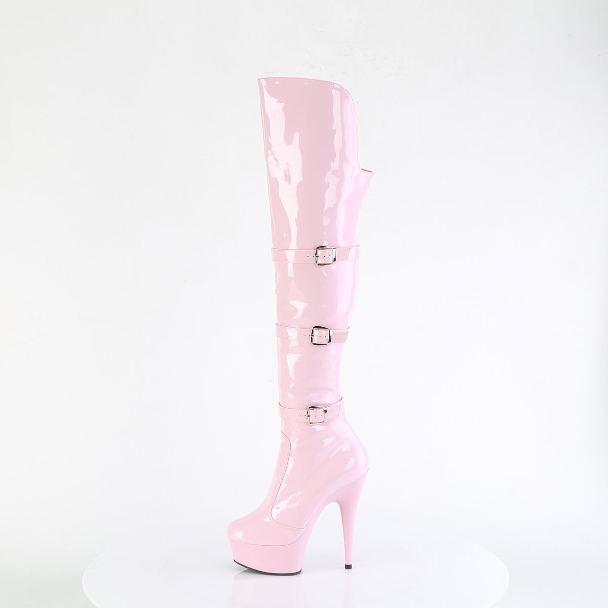 Pleaser - Delight 3018 - Baby Pink . - 6 inch