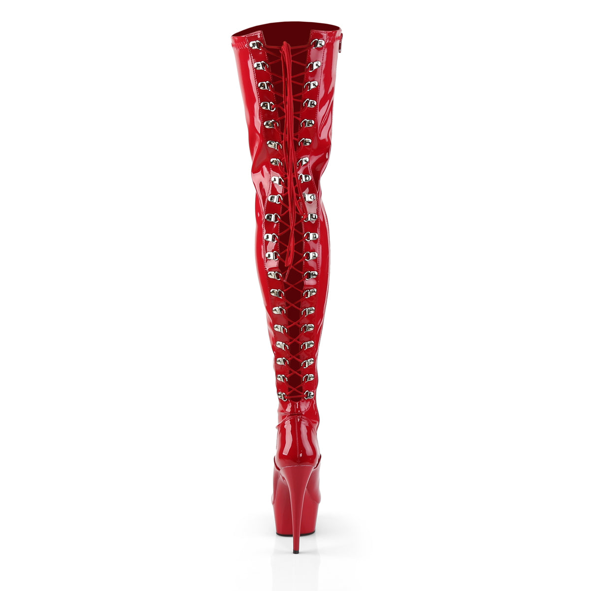 Pleaser - Delight 3063 - Red - 6 inch