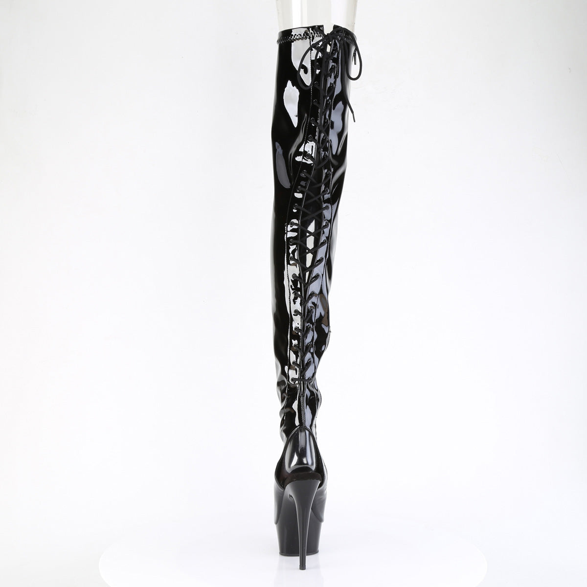Pleaser - Delight 4017 - Black - 6 inch